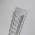 Kratka wentylacyjna 80mm x 480mm aluminium