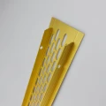 Kratka wentylacyjna 80mm x 480mm złota matowa