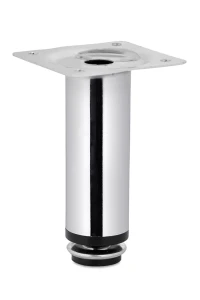 Noga stopka chrom nóżka meblowa nóżka do mebli regulowana 100/150mm