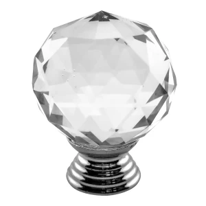 Gałka meblowa uchwyt do mebli kryształ 30mm