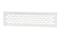 Kratka wentylacyjna 80mm x 480mm biała