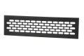 Kratka wentylacyjna 80mm x 480mm czarna