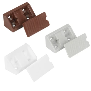 Kątownik łącznik do płyty meblowej podwójny