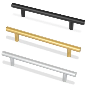 Uchwyt meblowy czarny uchwyt do mebli RELING