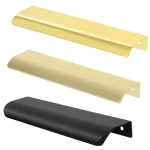 Uchwyt meblowy krawędziowy uchwyt nakładany SOL