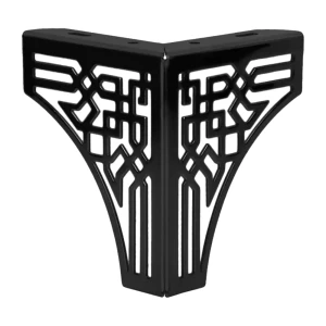 Nóżka meblowa czarna noga do mebli PARIS H-13cm