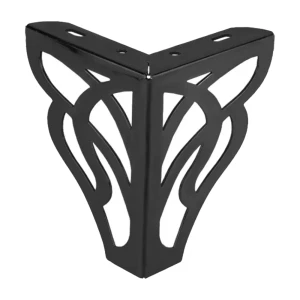 Nóżka meblowa czarna noga do mebli DALIA H-13cm