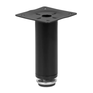 Noga stopka czarna nóżka meblowa nóżka do mebli regulowana 100/150mm