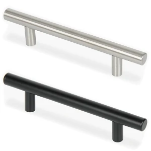 Uchwyt meblowy czarny uchwyt do mebli RELING