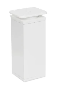 Nóżka meblowa 40mm x 40mm regulowana biała (60-150mm)