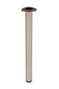 Noga meblowa satyna noga do blatu stołu fi60mm ( 710mm-1100mm)