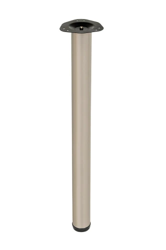 Noga meblowa satyna noga do blatu stołu fi60mm