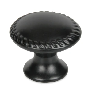 Gałka meblowa czarna uchwyt do mebli
