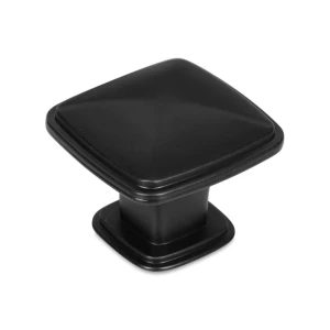 Gałka meblowa czarna uchwyt do mebli