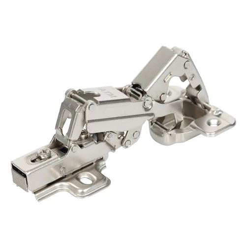 Zawias meblowy kątowy 165 stopni puszkowy hydrauliczny