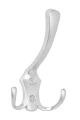 Wieszak na ubrania haczyk wieszak ścienny aluminium